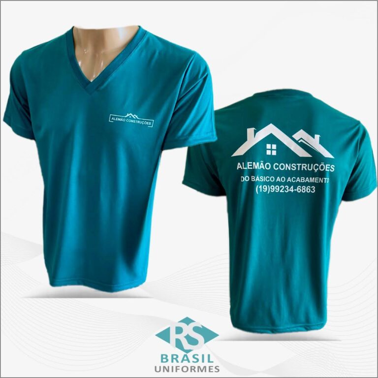 Camiseta gola V